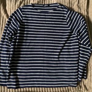 Zara Trafaluc Navy Long Sleeve